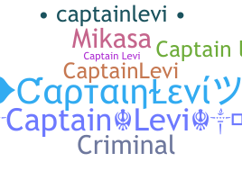 Nickname - captainlevi