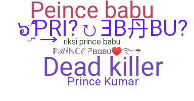 Nickname - PRINCEBABU