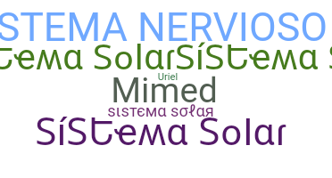 Nickname - Sistema