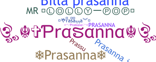 Nickname - Prasanna