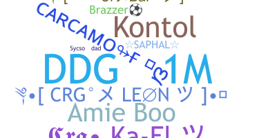 Nickname - crg