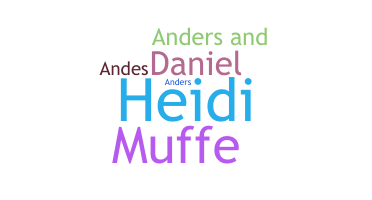 Nickname - Anders