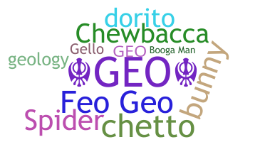 Nickname - geo