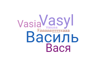 Nickname - Vasya