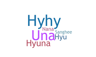 Nickname - Hyuna