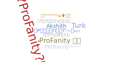 Nickname - Profanity