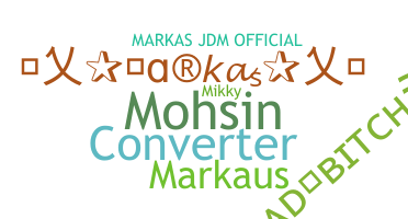 Nickname - Markas