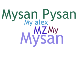 Nickname - My