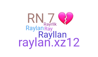 Nickname - Raylan