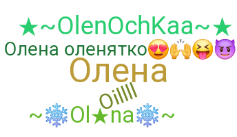 Nickname - Olena