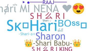 Nickname - Shari