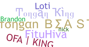 Nickname - Tongan