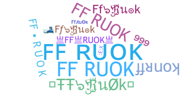 Nickname - ffRuok