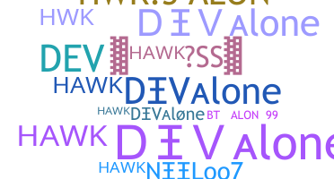 Nickname - Hawkdevalone