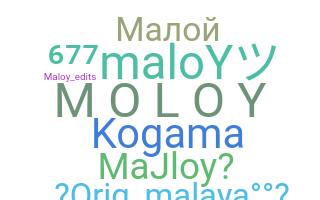 Nickname - Maloy