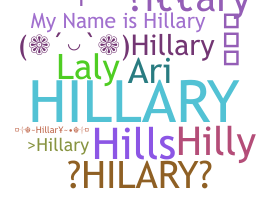 Nickname - Hillary