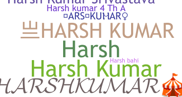 Nickname - HARSHKUMAR