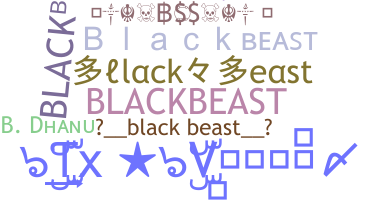 Nickname - Blackbeast