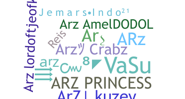 Nickname - arz