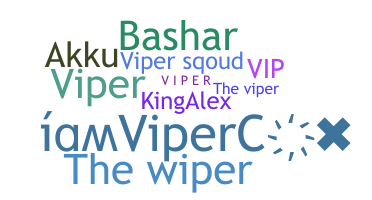 Nickname - TheViper