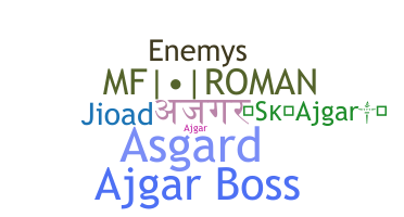 Nickname - Ajgar