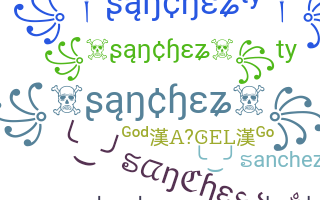 Nickname - Sanchez