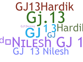 Nickname - Gj13