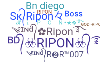 Nickname - Ripon