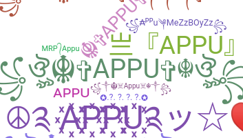 Nickname - appu