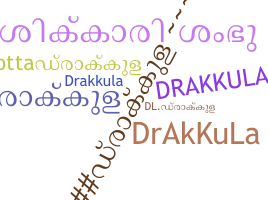 Nickname - drakkula