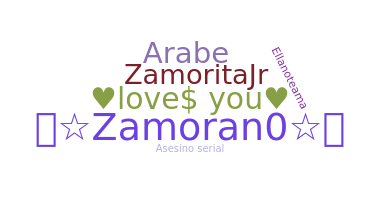 Nickname - Zamorano