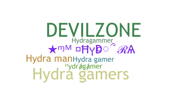 Nickname - Hydragamer