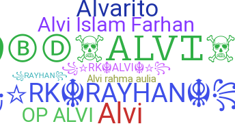 Nickname - AlVi