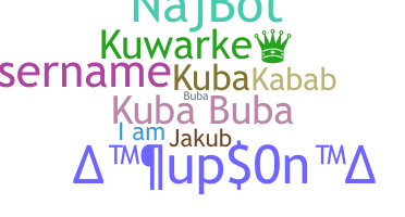 Nickname - kuba