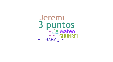 Nickname - Puntos