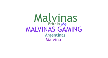 Nickname - malvinas