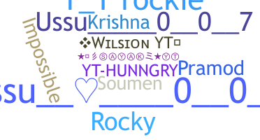 Nickname - YTHUNNGRY