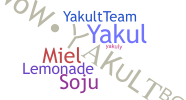 Nickname - Yakult