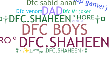 Nickname - dfc