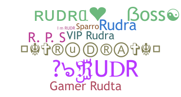 Nickname - RUDR