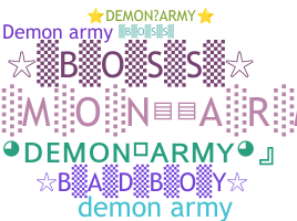 Nickname - Demonarmy