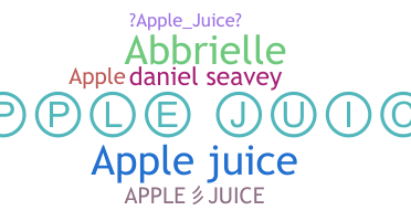 Nickname - applejuice