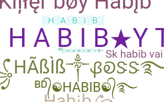 Nickname - Habib