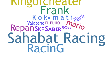 Nickname - Racing