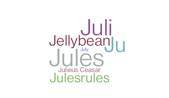 Nickname - Julie