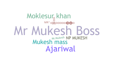 Nickname - MrMukeshBoss