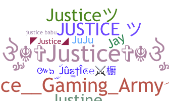 Nickname - Justice