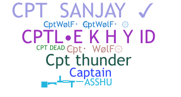 Nickname - CPT