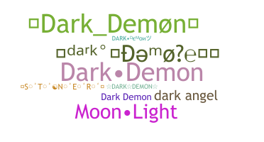 Nickname - DarkDemon