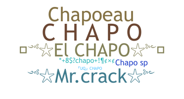 Nickname - chapo